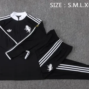 Juventus Niños Conjunto 2026 2027 Negro - Equipación Juventus Niños | escamisetasfutbol