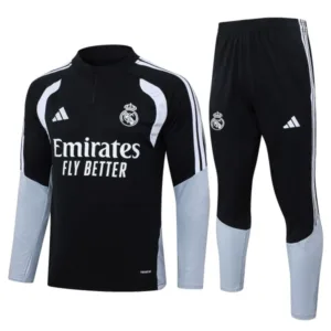 Real Madrid Conjunto 2026 2027 Negro - Real Madrid Barata | escamisetasfutbol