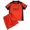 AC Milan Niños Conjunto 2025 2026 cuarta Rojo - AC Milan Niños Barata | escamisetasfutbol