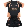 Arsenal Niños Conjunto 2026 2027 Especial Negro - Equipacion Arsenal Niños | escamisetasfutbol