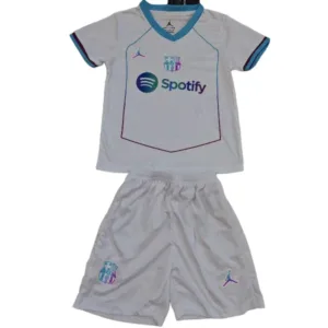 FC Barcelona Niños Conjunto 2026 2027 Especial Blanco - Equipacion Fc Barcelona Niños | escamisetasfutbol