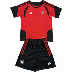 Manchester United Niños Conjunto 2026 2027 Especial Rojo - Equipacion Manchester United Niños | escamisetasfutbol