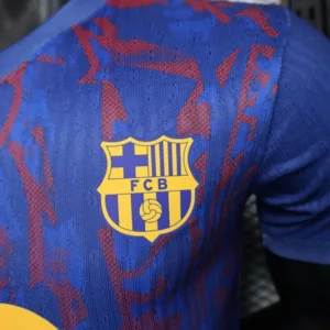 FC Barcelona Camiseta Edición Jugadores 2025 2026 Especial Azul - Camiseta Barcelona | escamisetasfutbol