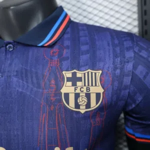 FC Barcelona Camiseta Edición Jugadores 2025 2026 Especial Púrpura - Camiseta Barcelona | escamisetasfutbol