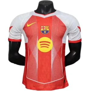 FC Barcelona Camiseta Edición Jugadores 2025 2026 Especial Roja - Camiseta Barcelona | escamisetasfutbol