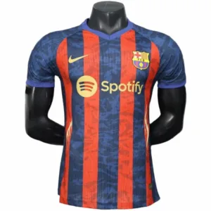 FC Barcelona Camiseta Edición Jugadores 2025 2026 Especial Roja - Camiseta Barcelona | escamisetasfutbol
