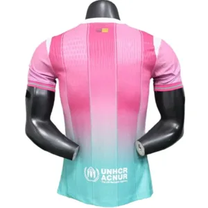 FC Barcelona Camiseta Edición Jugadores 2025 2026 Especial Rosa - Camiseta Barcelona | escamisetasfutbol