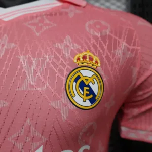 Real Madrid Camiseta Edición Jugadores 2026 2027 Especial Rosa - Camiseta Real Madrid | escamisetasfutbol