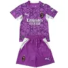 AC Milan Niños Conjunto 2026 2027 Portero Púrpura - AC Milan Niños Barata | escamisetasfutbol