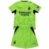 AC Milan Niños Conjunto 2026 2027 Portero Verde - AC Milan Niños Barata | escamisetasfutbol