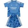 Arsenal Niños Conjunto 2026 2027 Portero Azul - Equipacion Arsenal Niños | escamisetasfutbol