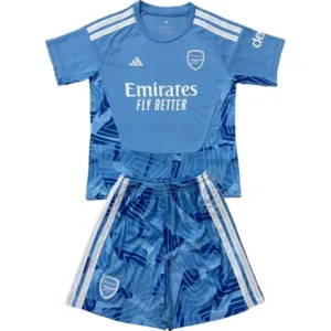 Arsenal Niños Conjunto 2026 2027 Portero Azul - Equipacion Arsenal Niños | escamisetasfutbol