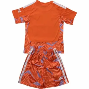 Arsenal Niños Conjunto 2026 2027 Portero Naranja - Equipacion Arsenal Niños | escamisetasfutbol