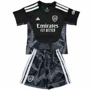 Arsenal Niños Conjunto 2026 2027 Portero Negro - Equipacion Arsenal Niños | escamisetasfutbol