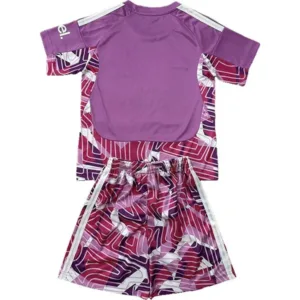 Arsenal Niños Conjunto 2026 2027 Portero Púrpura - Equipacion Arsenal Niños | escamisetasfutbol