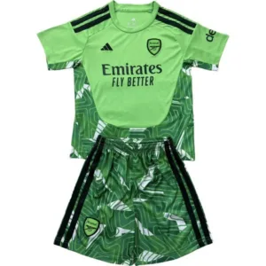 Arsenal Niños Conjunto 2026 2027 Portero Verde - Equipacion Arsenal Niños | escamisetasfutbol