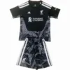 Liverpool Niños Conjunto 2026 2027 Portero Negro - Equipacion Liverpool Niños | escamisetasfutbol