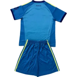 Real Madrid Niños Conjunto 2026 2027 Portero Azul - Real Madrid Niños Barata | escamisetasfutbol