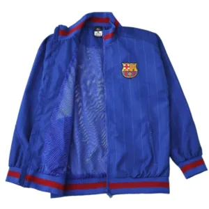 FC Barcelona Rompevientos 2026 2027 Azul - FC Barcelona Barata | escamisetasfutbol