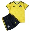Leeds United Niños Conjunto 2026 2027 Segunda Amarillo - Leeds United Niños Barata | escamisetasfutbol