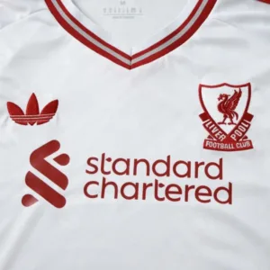 Liverpool Mujer Camiseta 2026 2027 Segunda Blanca - Camiseta Liverpool Mujer | escamisetasfutbol
