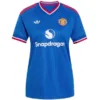 Manchester United Mujer Camiseta 2026 2027 Segunda Azul - Camiseta Manchester United Mujer | escamisetasfutbol