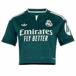 Real Madrid Mujer Camiseta 2026 2027 Segunda Verde - Camiseta Real Madrid Mujer 2026 | escamisetasfutbol