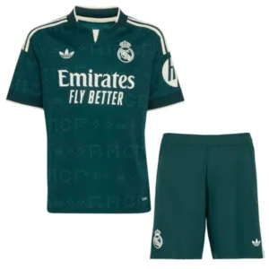 Real Madrid Conjunto 2026 2027 Segunda Verde - Real Madrid Barata | escamisetasfutbol