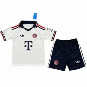 Bayern Múnich Niños Conjunto 2026 2027 Segunda Blanco - Bayern Múnich Niños Barata | escamisetasfutbol