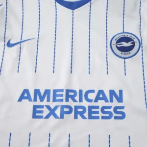 Brighton & Hove Albion Niños Conjunto 2026 2027 Segunda Blanco - Brighton & Hove Albion Niños Barata | escamisetasfutbol
