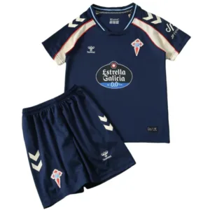 Celta de Vigo Niños Conjunto 2026 2027 Segunda Azul - Celta De Vigo Niños Barata | escamisetasfutbol