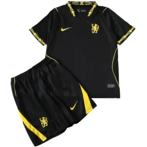 Chelsea Niños Conjunto 2026 2027 Segunda Negro - Equipacion Chelsea Niños | escamisetasfutbol