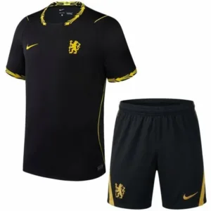 Chelsea Niños Conjunto 2026 2027 Segunda Negro - Equipacion Chelsea Niños | escamisetasfutbol
