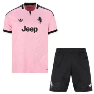Juventus Niños Conjunto 2026 2027 Segunda Rosa - Equipación Juventus Niños | escamisetasfutbol