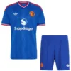 Manchester United Niños Conjunto 2026 2027 Segunda Azul - Equipacion Manchester United Niños | escamisetasfutbol