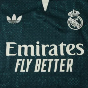 Real Madrid Niños Conjunto 2026 2027 Segunda Verde - Real Madrid Niños Barata | escamisetasfutbol