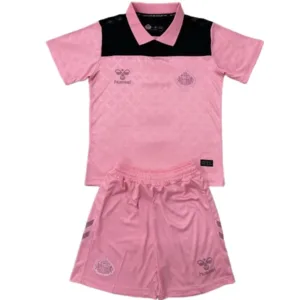 Sunderland Niños Conjunto 2026 2027 Segunda Rosa - Sunderland Niños Barata | escamisetasfutbol