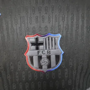 FC Barcelona Camiseta Edición Jugadores 2024 2025 Segunda Negra - Camiseta Barcelona | escamisetasfutbol