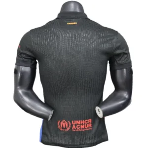 FC Barcelona Camiseta Edición Jugadores 2024 2025 Segunda Negra - Camiseta Barcelona | escamisetasfutbol