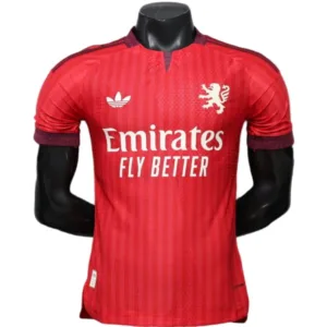 Lyon Camiseta Edición Jugadores 2026 2027 Segunda Roja - Camiseta Lyon | escamisetasfutbol