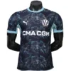 Marsella Camiseta Edición Jugadores 2026 2027 Segunda Azul - Camiseta Marsella | escamisetasfutbol