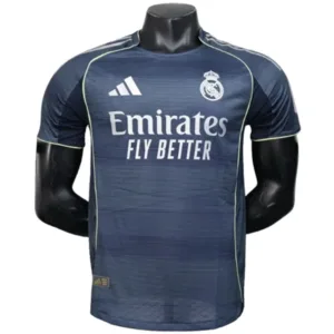 Real Madrid Camiseta Edición Jugadores 2025 2026 Segunda Negra - Camiseta Real Madrid | escamisetasfutbol