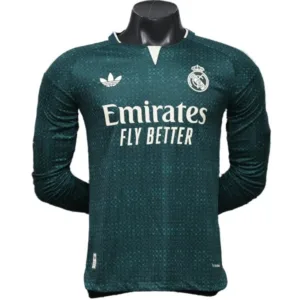 Real Madrid Camiseta Edición Jugadores 2026 2027 Segunda Verde - Camiseta Real Madrid | escamisetasfutbol