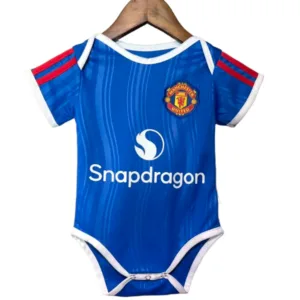 Manchester United Niños Camiseta 2026 2027 Segunda Azul - Camiseta Manchester United Niños | escamisetasfutbol