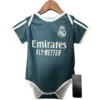 Real Madrid Niños Camiseta 2026 2027 Segunda Verde - Camiseta Real Madrid Niños | escamisetasfutbol