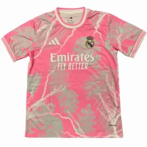 Real Madrid Camiseta 2025 2026 Especial Rosa - Camiseta Real Madrid | escamisetasfutbol