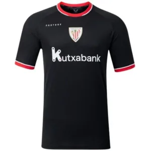 Athletic Bilbao Camiseta 2026 2027 Segunda Negra - Camiseta La Liga Athletic Bilbao | escamisetasfutbol