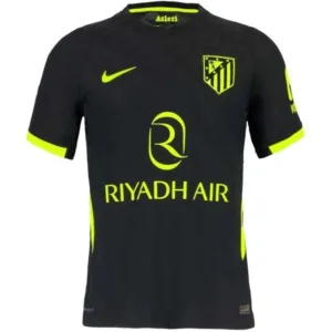 Atlético Madrid Camiseta 2026 2027 Segunda Negra - Camiseta Atlético Madrid | escamisetasfutbol