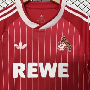 FC Colonia Camiseta 2026 2027 Segunda Roja - Camiseta Bundesliga FC Colonia | escamisetasfutbol