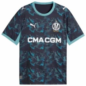 Marsella Camiseta 2026 2027 Segunda Azul - Camiseta Marsella | escamisetasfutbol